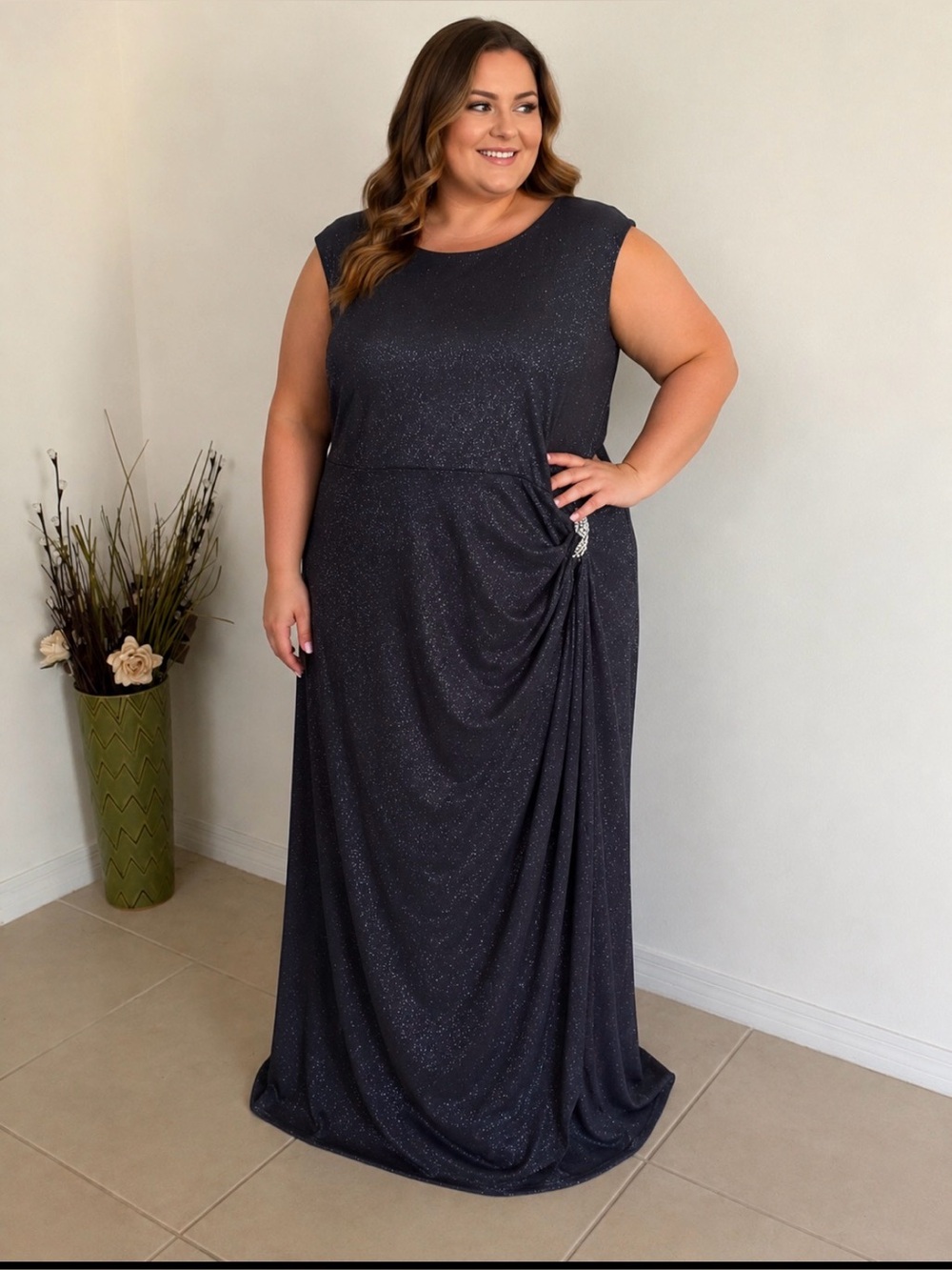 Never worn cocktail dress size 22W SLNY 1760